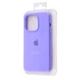 Чохол силіконовий мікрофібра (AA) Epic Silicone Case Full для Apple iPhone 13/14 black - зображення 6