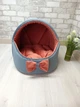 Будинок лежанка для котів та собак Animals_joy Кошик М 46*42 см(111) - изображение 5