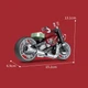 Конструктор KaZi мотоцикл Retro Harley Червоний (145 деталей) - зображення 3
