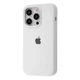 Чохол силіконовий Epic Premium Silicone Case Full для Apple iPhone 14 Pro white - зображення 1