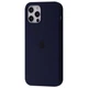 Чохол Premium Silicone Case Full iPhone 12 Pro Max midnight blue - изображение 1