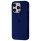 Чехол силиконовый Epic Premium Silicone Case Full для Apple iPhone 14 Pro Max deep navy - изображение 1