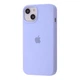 Чохол силіконовий мікрофібра (AA) Epic Silicone Case Full для Apple iPhone 13/14 lilac cream - зображення 1