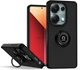 Чохол Fiji Colorframe для Xiaomi Redmi Note 13 Pro матовий бампер з кільцем підставкою Black - зображення 1