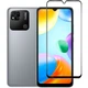 Защитное стекло Fiji Premium для Xiaomi Redmi 10A полная проклейка Anti-Static черный - изображение 1