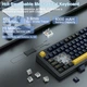 Беспроводная механическая игровая клавиатура с Hot-Swap AULA F75 Black - изображение 4