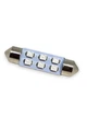 Світлодіодна лампа C5W Festoon 6SMD 3528 Autoexpect 12V 39мм Червоний (31123) - зображення 4