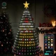 Умная Smart гирлянда на елку со звездой, управление с пульта и смартфона iDeal LED 2.1м (1100) - изображение 4
