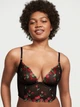 Роскошный корсет-бюст Victoria's Secret с вышивкой 1160588828 (Черный 32C) - изображение 2