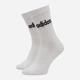 Набор мужских носков высоких хлопковых Adidas C LIN CREW IC1302 L (43-45) 3 пары Белый/Серый/Черный (4066746467312_1) - изображение 2
