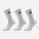 Набор мужских носков высоких хлопковых Adidas C SPW CRW HT3446 L 3 пары Белый/Черный (4066746345009_1) - изображение 1