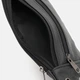 Сумка на пояс бананка мужская из натуральной кожи Laras K10ky614bl Черная (ROZ6501055605) - изображение 5