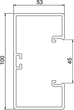 Кабель-канал 100x53 Rapid 45 / ПВХ OBO Bettermann 6113000 - изображение 3