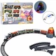 Детская железная дорога Electric Steam Train со звуком, светом и паром (699-58A) - изображение 1