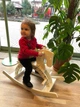 Дитяча лошадка-гойдалка Pony Star wood вкрита лаком - зображення 5