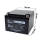 Аккумулятор Full Energy FEP-1226 12V 26AH - изображение 2