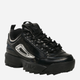 Sneakersy damskie na grubej podeszwie Fila Disruptor M FFW0245-83162 39 Czarne (8719477761056) - obraz 3