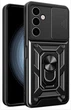Протиударний броньований чохол із захистом камери для Samsung Galaxy A15 (A155) Armor Case Keysion black - зображення 1