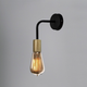 Бра в стиле лофт с бронзовым патроном MSK Electric Asket NL 1440 BK+BN - изображение 2