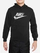 Подростковое теплое худи для девочки Nike K Nsw Club Flc Hdy Ssnl Gfx FZ5489-010 XL 156-166 см Черное (197596733204) - изображение 7
