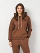 Худи женское ROZA 240410 2XL Коричневое (4824005710667) - изображение 1