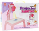 Stolik-projektor do rysowania Pegaz Toys Table Painting Żyrafa Różowa (5905247786340) - obraz 1