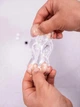 Игрушка антистресс сквиш Лапка котика, 7см, Прозрачный - изображение 8