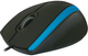 Мышь Defender #1 MM-340 Black-Blue (52344) - изображение 2