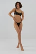 Чорний комплект із сатину з чашкою - present Perfect Female Чорний S/75AA (1811LS-32T-bl) - изображение 1