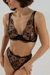 Комплект білизни з високою посадкою Perfect Female Чорний M/85B (173LS-27HE-bl) - зображення 3