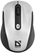 Мышь Defender Optimum MS-125 Wireless Black/Silver (52125) - изображение 1