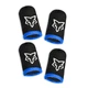 Игровые геймерские напальчники Sarafox Wasp Feelers v1 для пабга игры на телефоне пубг pubg mobile 2 пары Черный с синим - изображение 1