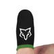 Ігрові геймерські напальчники Sarafox Wasp Feelers v1 для пабга гри на телефоні пубг pubg mobile 2 пари Чорний з зеленим - зображення 5