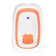 Ванночка для младенцев Ecotoys CARE Orange с раскладной функцией - изображение 6