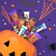 Подарочная коробка с конфетами Hershey's Milk Chocolate Assorted Trick or Treat на Хэллоуин 120 шт. 1.15 кг - изображение 5