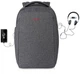 Рюкзак для ноутбука Tigernu T-B3237U 16" Grey (T-B3237U) - изображение 5