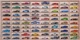 Полиця для машинок автомобілів Hot Wheels органайзер на 80 місць дерево / підвіски відділення 78,5х40 см - изображение 1