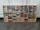 Полиця для машинок автомобілів Hot Wheels органайзер на 80 місць дерево / підвіски відділення 78,5х40 см - изображение 9