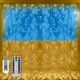 Гирлянда Штора Флаг Украины с пультом и USB желто-голубой 2х2 м (16905/MG) - изображение 2