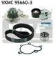 Комплект ремня ГРМ + насос SKF VKMC 95660-3 SKF (VKMC956603) - изображение 1