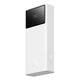 Портативний зарядний пристрій Power Bank Baseus P10022904213-00 Star-Lord 20000 mAh 30W 2xUSB+Type-C+MicroUSB Біле - зображення 1