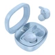 Навушники в кейсе HOCO Shadow true wireless sleep BT headset EW65 Синий - изображение 1