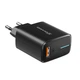 Сетевое зарядное устройство Grand-X Quick Charge 3.0 (1xUSB 1.5-3A) Black (CH-550B) - изображение 5