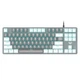 Клавиатура Aula Mechanical F3287 White/Grey keycap KRGD blue (6948391240688) - изображение 7