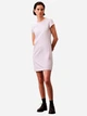 Платье-футболка короткое летнее женское Calvin Klein 18223340-110 XS Фиолетовое (21543866201) - изображение 3