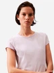 Платье-футболка короткое летнее женское Calvin Klein 18223340-110 XS Фиолетовое (21543866201) - изображение 5