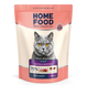Сухий корм для кішок Home Food (Хоум Фуд) CAT ADULT Для британських порід «Індичка та качка», 0.4 кг - изображение 1