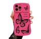 Панель EverithingWillBeAllRight з метеликами для Apple Iphone 13 ProMax Pink - зображення 1