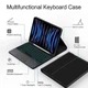Чехол-клавиатура Smart Cover + Мышка для Apple iPad Pro 11" (1/2/3/4 Gen) / iPad Air 4 / 5 Ukr+Ru+En Black - изображение 8