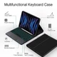 Чехол-клавиатура Smart Cover + Мышка для Apple iPad Mini 6 / 7 Ukr+Ru+En Black - изображение 8